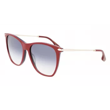 Victoria Beckham VB636S-619 Moteriški Akiniai nuo Saulės Havana Acetatas Rudi Lęšiai 58mm
