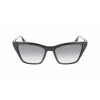Victoria Beckham VB638S-001 Moteriški kvadratiniai akiniai nuo saulės juodi/pilki 55/17/140 mm
