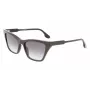 Victoria Beckham VB638S-001 Moteriški kvadratiniai akiniai nuo saulės juodi/pilki 55/17/140 mm