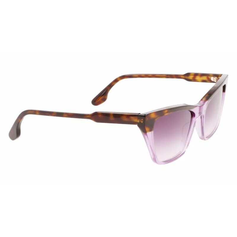 Victoria Beckham VB638S-223 moteriški akiniai nuo saulės Havana Brown Gradient