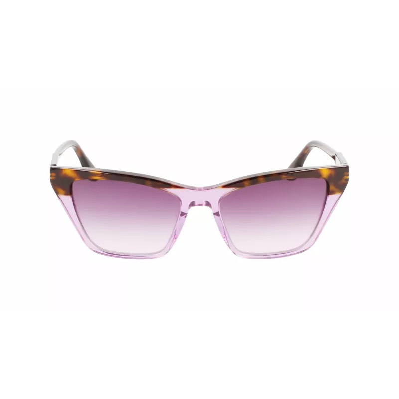 Victoria Beckham VB638S-223 moteriški akiniai nuo saulės Havana Brown Gradient