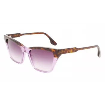 Victoria Beckham VB638S-223 moteriški akiniai nuo saulės Havana Brown Gradient