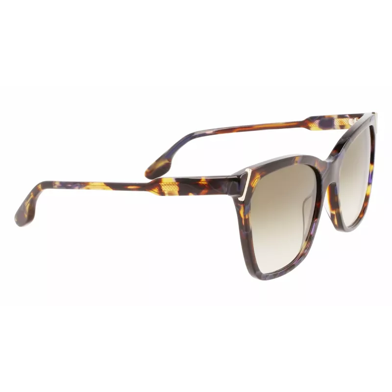 Victoria Beckham VB640S-418 Butterfly akiniai nuo saulės mėlyni gradientiniai