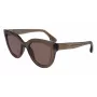 Victoria Beckham VB649S-303 Moteriški katės akies akiniai nuo saulės Havana rudi gradientiniai 52mm