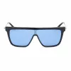 Victoria Beckham VB650S5319003 Moteriški kvadratiniai acetatiniai akiniai nuo saulės, juodi/pilki, 53/19/140 mm