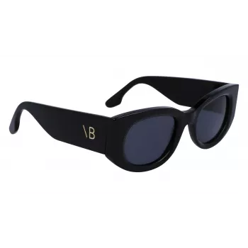 Victoria Beckham VB654S5022001 Moteriški akiniai nuo saulės – juodas rėmelis, pilki lęšiai, 50 mm