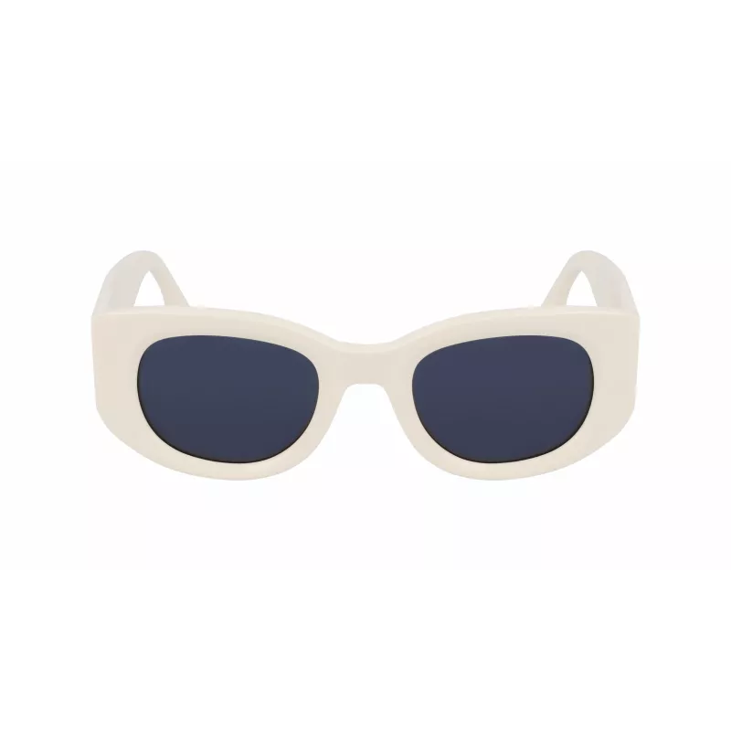 Moteriški akiniai nuo saulės Victoria Beckham VB654S5022103 - Juodas acetatinis rėmelis, pilki polikarbonatiniai lęšiai, 50 mm