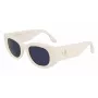 Moteriški akiniai nuo saulės Victoria Beckham VB654S5022103 - Juodas acetatinis rėmelis, pilki polikarbonatiniai lęšiai, 50 mm