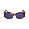 Victoria Beckham VB654S5022222 Moteriški kvadratiniai akiniai nuo saulės juodi/pilki 50mm