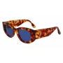 Victoria Beckham VB654S5022222 Moteriški kvadratiniai akiniai nuo saulės juodi/pilki 50mm
