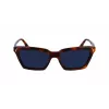 Victoria Beckham VB661S-215 Moteriški kvadratiniai acetatiniai akiniai nuo saulės Havana rudi gradientiniai 57mm