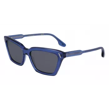 Victoria Beckham VB661S5716414 Moteriški akiniai nuo saulės - Havana acetato rėmelis, rudi gradientiniai lęšiai, 57 mm
