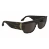 Victoria Beckham VB666S5516321 Moteriški Oversized Kvadratiniai Akiniai Havana Rudi Gradientiniai 55mm