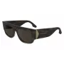 Victoria Beckham VB666S5516321 Moteriški Oversized Kvadratiniai Akiniai Havana Rudi Gradientiniai 55mm