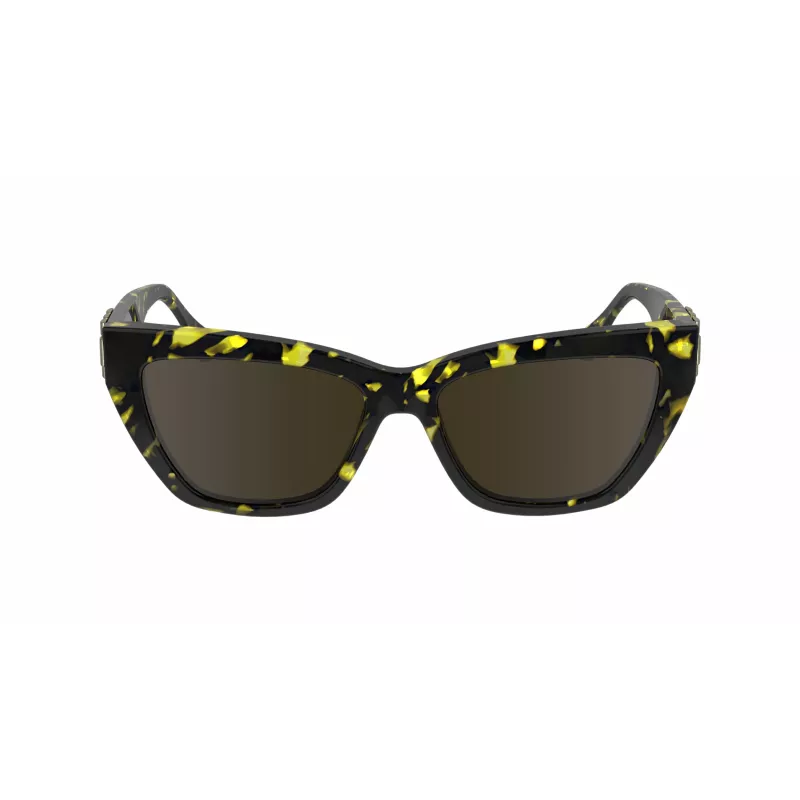 Victoria Beckham VB668S5516012 Moteriški kvadratiniai akiniai nuo saulės, juodas acetatas, pilki lęšiai, 55/16/145 mm