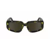 Victoria Beckham VB670S5417012 Moteriški akiniai nuo saulės - Juodas acetatinis rėmelis, pilki lęšiai, 54/17/145 mm