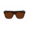 Victoria Beckham VB675S5220227 Moteriški dideli kvadratiniai akiniai nuo saulės, tamsiai Havana, gradientiniai pilki lęšiai, 52 mm