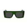 Victoria Beckham VB677S5122302 Moteriški akiniai nuo saulės - Juodas acetatinis rėmelis, pilki polikarbonatiniai lęšiai - 51/22/145 mm