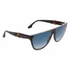 Victoria Beckham VB682S6113234 Moteriški dideli kvadratiniai akiniai nuo saulės Havana Brown Gradient