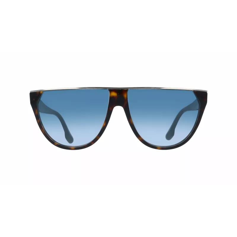 Victoria Beckham VB682S6113234 Moteriški dideli kvadratiniai akiniai nuo saulės Havana Brown Gradient