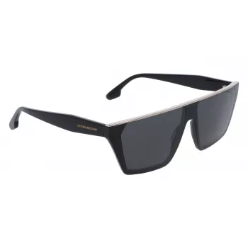 Victoria Beckham VB683S5812001 Moteriški akiniai nuo saulės - juodas acetatinis rėmelis, pilki lęšiai, 58 mm