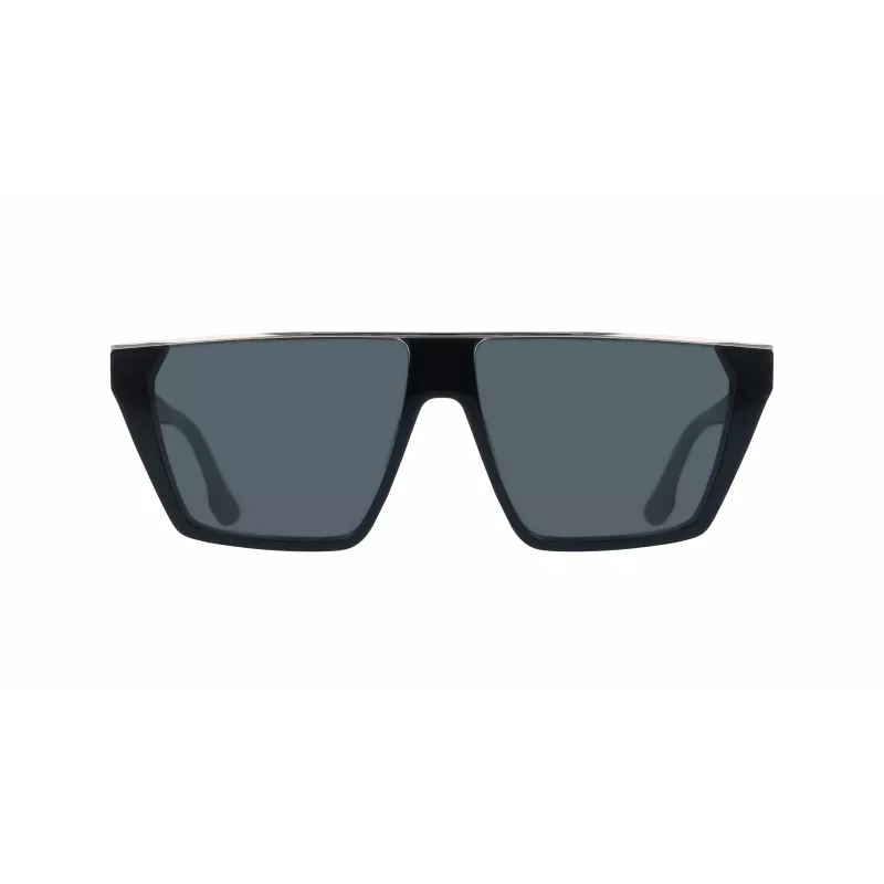 Victoria Beckham VB683S5812001 Moteriški akiniai nuo saulės - juodas acetatinis rėmelis, pilki lęšiai, 58 mm