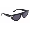 Victoria Beckham VB685S 5618001 Moteriški Akiniai Nuo Saulės Juodi Pilki Geometriniai Acetatas UV400