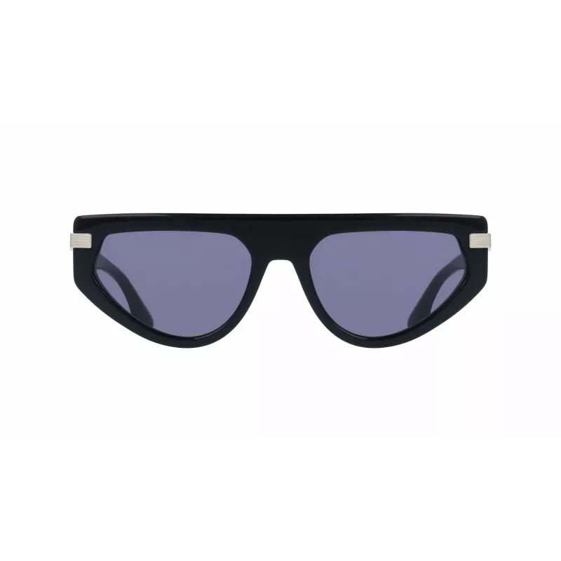 Victoria Beckham VB685S 5618001 Moteriški Akiniai Nuo Saulės Juodi Pilki Geometriniai Acetatas UV400