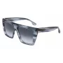 Victoria Beckham VB686S5615035 Moteriški Akiniai nuo Saulės Havana Rudi Gradientiniai Kvadratiniai Acetatas 56/15/145 mm
