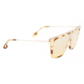 Victoria Beckham moteriški katės akies akiniai nuo saulės VB650S5319222 Havana acetatas rudi gradientiniai lęšiai 53mm