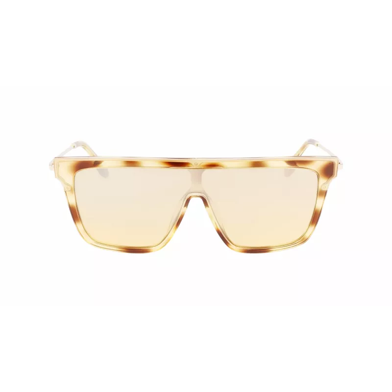 Victoria Beckham moteriški katės akies akiniai nuo saulės VB650S5319222 Havana acetatas rudi gradientiniai lęšiai 53mm