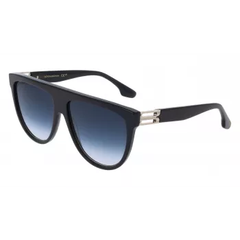 Victoria Beckham moteriški akiniai nuo saulės VB680S5814415 - kvadratinis acetatinis rėmelis, 58 mm lęšiai, 14 mm tiltelis, 145 mm kirtis, UV400 apsauga