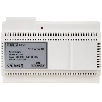 VIDOS 2IP P112-32 Maitinimo blokas 24V 2A DIN bėgelis