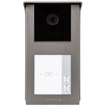 VIDOS 2IP S201-2 išorinis skydelis su 2MP kamera, RFID, PoE, IP65
