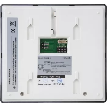 VIDOS DUO M1023B-2 7 colių TFT LCD vaizdo durų telefono monitorius, juodas