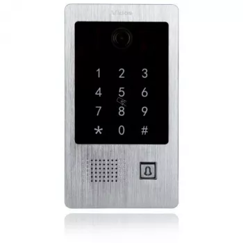 VIDOS S20DA Lauko durų skydelis - 1/3 colio CMOS, 600 TVL, IR naktinis matymas, 4 laidai, IP54, sidabrinis