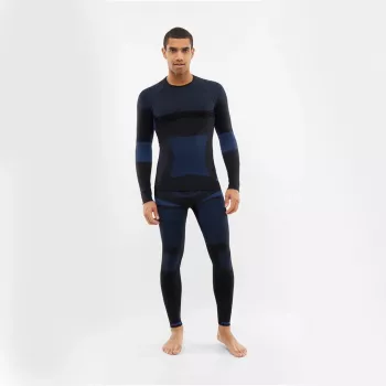 Viking Base Layer Dante Man Set - Vyriški termo apatiniai, juodi, L dydis