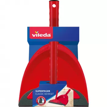 VILEDA Superfeger Classic šluotų sistema + Superfeger Classic valymo rinkinys dėžutėje