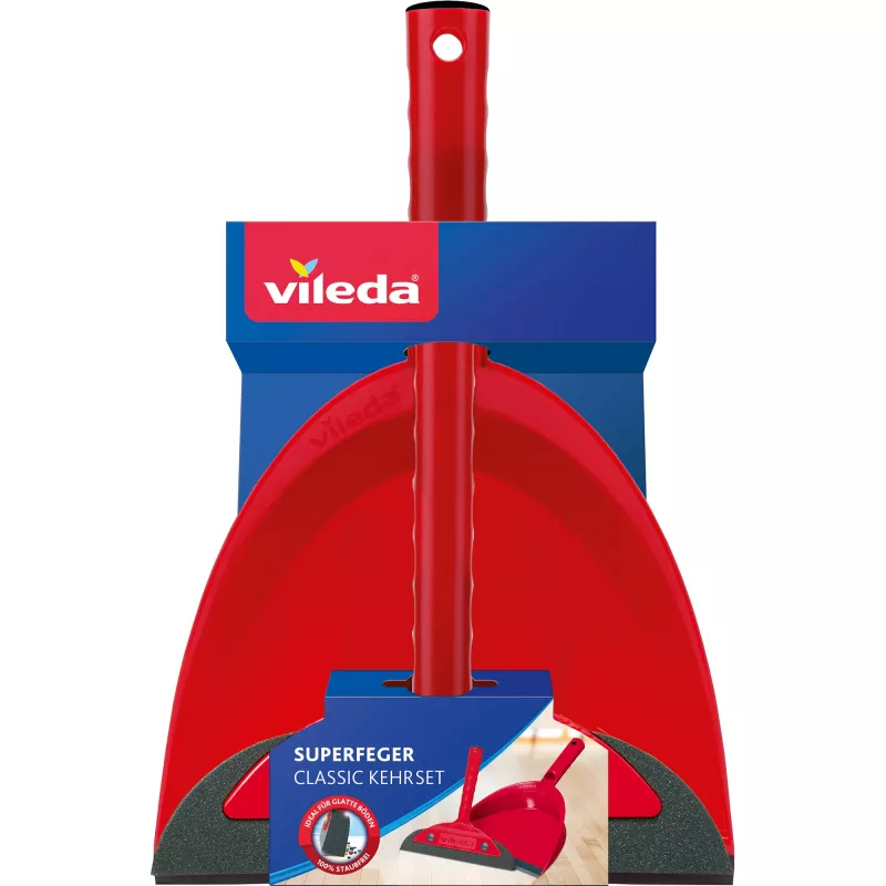 VILEDA Superfeger Classic šluotų sistema + Superfeger Classic valymo rinkinys dėžutėje