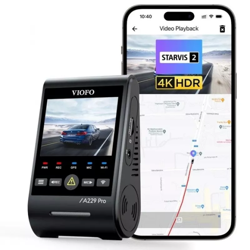 VIOFO A229 PRO 1CH-G GPS vaizdo registratorius