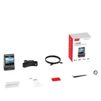 VIOFO A329S 1CH GPS 4K UHD vaizdo registratorius su Sony STARVIS 2 IMX678, įmontuotu GPS, Wi-Fi, stovėjimo režimu, 2,4 colio LCD, super kondensatoriumi, iki 512 GB