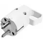 VIPLAST 325-01 Uni-Schuko kištukas su rankena, 16A 250V, IP20, baltas