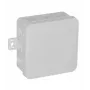 VIPLAST V6 Click paviršiaus montavimo jungčių dėžutė, 12 kabelių įvadų, tuščia, balta, IP54, 85x85x41mm, 036-01