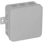 VIPLAST V7 Klik paviršinio montavimo tuščia jungiamoji dėžutė, 12 kabelių įvadų, pilka, IP54, 100x100x41mm