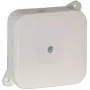 VIPLAST VP-2 paviršinio montavimo tuščia jungčių dėžutė, 4 įvadai, IP44, balta, 85x85x35mm, 027-01