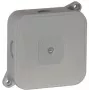 VIPLAST VP-2 paviršinio montavimo jungčių dėžutė, tuščia, 4 kabelių įvadai, IP44, pilka, 85x85x35mm
