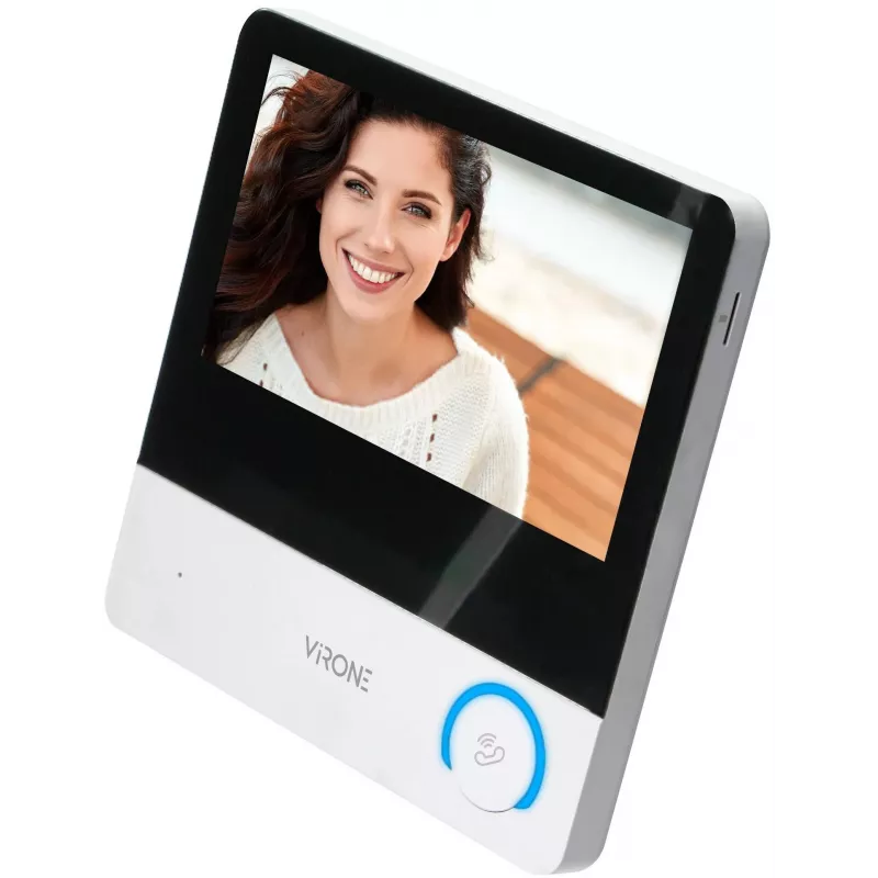 Virone VDP-67 Vaizdo domofonas FullHD 1080p, 7 colių spalvotas LCD monitorius, RFID skaitytuvas, Tuya Smart Wi-Fi