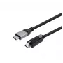 Vivolink USB-C Varžtinis į USB-C Kabelis 8m, Įmonėms Išbandytas, 10Gbps, PD 100W, 4K60 (PROUSBCMMS8)