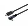 Vivolink USB-C į USB-C laidas, kampinis, profesionaliam naudojimui (PROUSBCMMS8A)