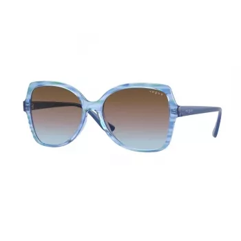 VOGUE VO5488S306048 Moteriški katės akies akiniai nuo saulės Havana Brown Gradient 56mm